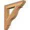 Ekena Millwork Funston Slat Rough Sawn Bracket, Western Red Cedar, 4"W x 26"D x 26"H BKT04X26X26FST06RWR - alternate 1